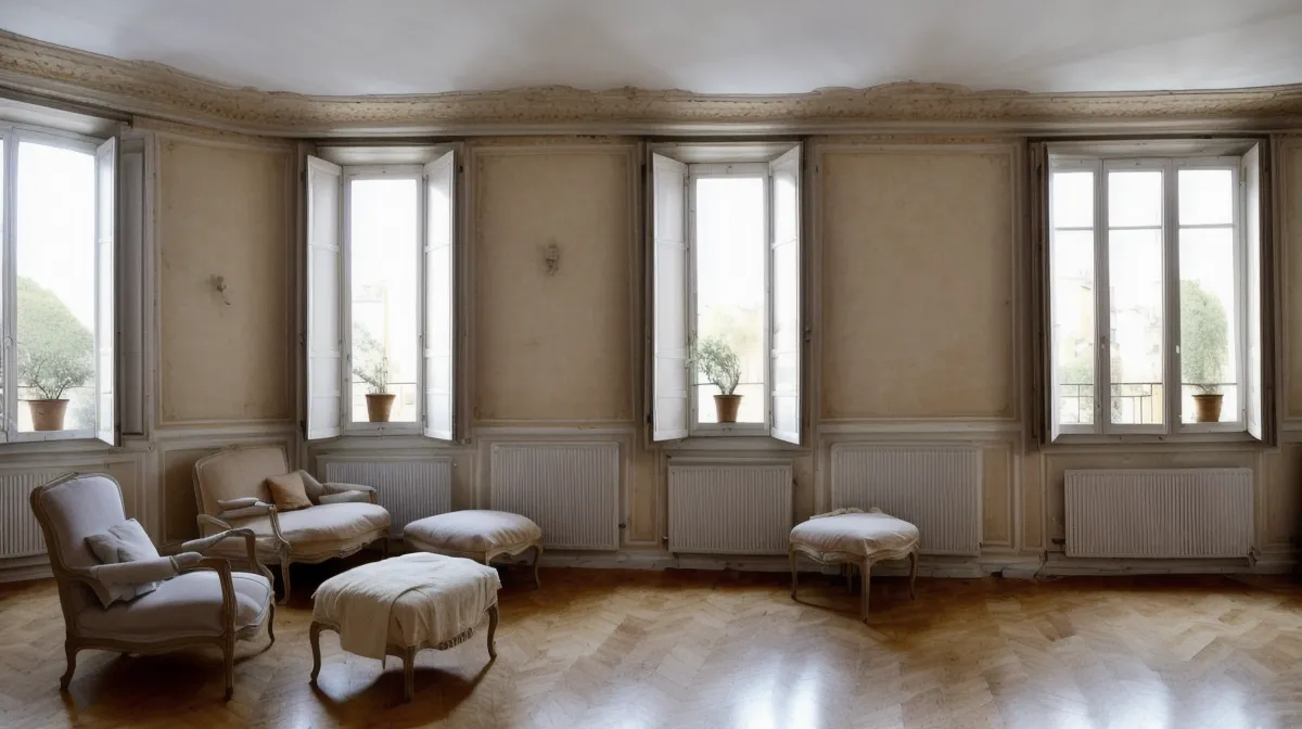 Aménagement intérieur d'un salon de colocation à Saint-Étienne pensé pour la convivialité entre colocataires