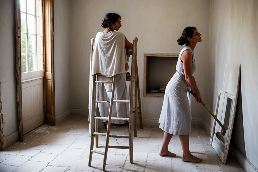 Rénovation du sol : refaire les joints de carrelage dans un chantier de colocation