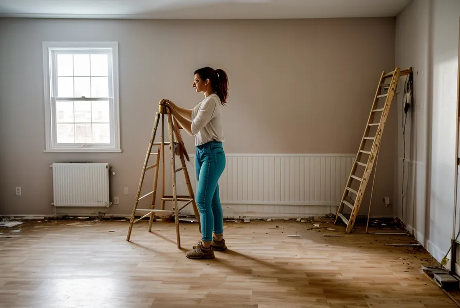 Bail de colocation individuel ou solidaire : dossiers de candidature de locataires fonctionnaires sur une table de chantier