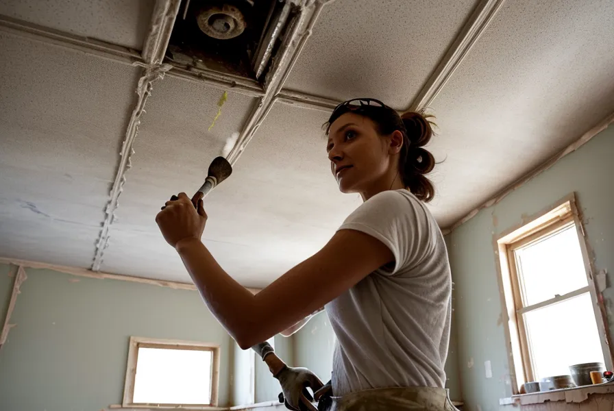 Raccordement des fils avec des connecteurs Wago pour les spots encastrés du faux plafond