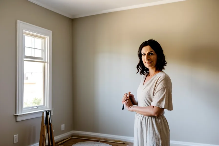 Écart entre une plinthe en bois et un mur ancien irrégulier avant la pose des finitions