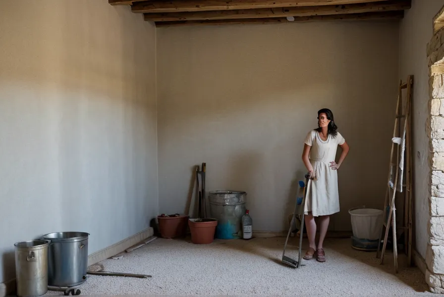 Installation d'une VMC dans un appartement ancien : caisson et gaines isolées posées dans un faux plafond