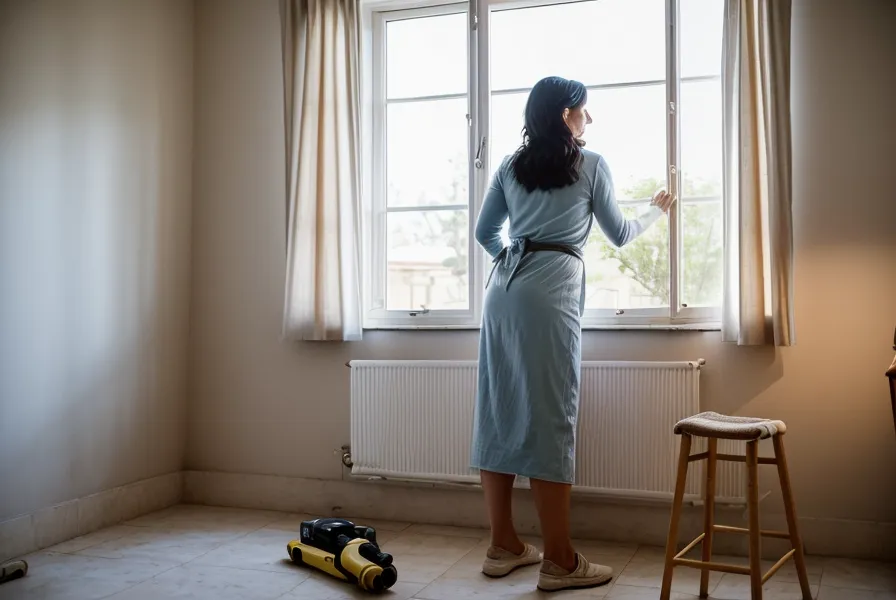 Rénovation salle de bain : pose de faïence murale blanche pour une colocation à Saint-Étienne
